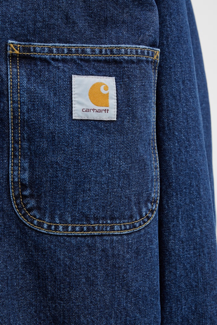 Carhartt WIP Belmar Jacket kurtka jeansowa męska niebieski I036586.106