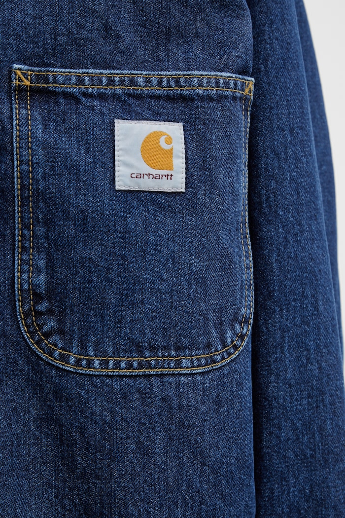 Carhartt WIP Belmar Jacket kurtka jeansowa męska niebieski I036586.106