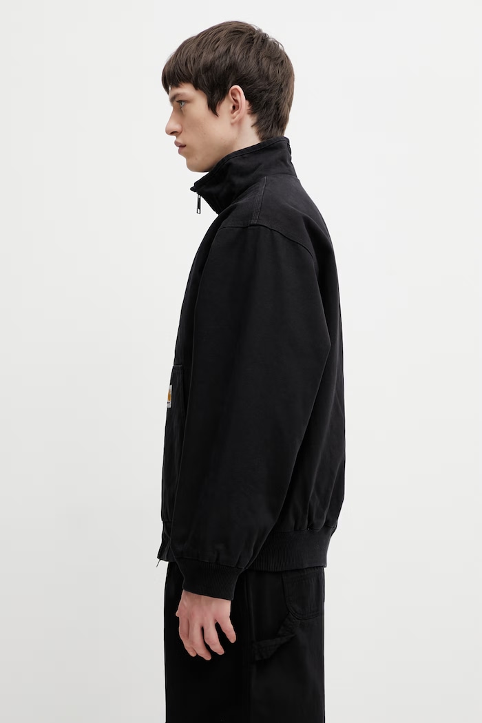 Carhartt WIP Ravon Jacket přechodová bunda bavlněná pánská I036986.8960 černá SS26