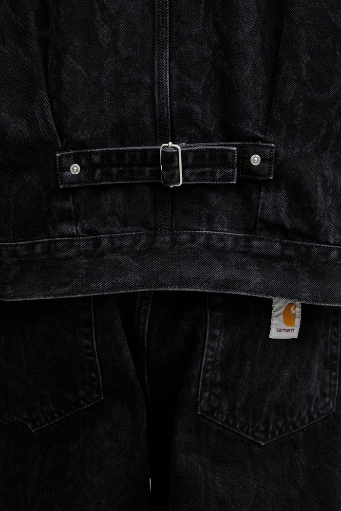 Carhartt WIP Belmar Jacket jachetă din denim pentru bărbați I036586.3R260 negru