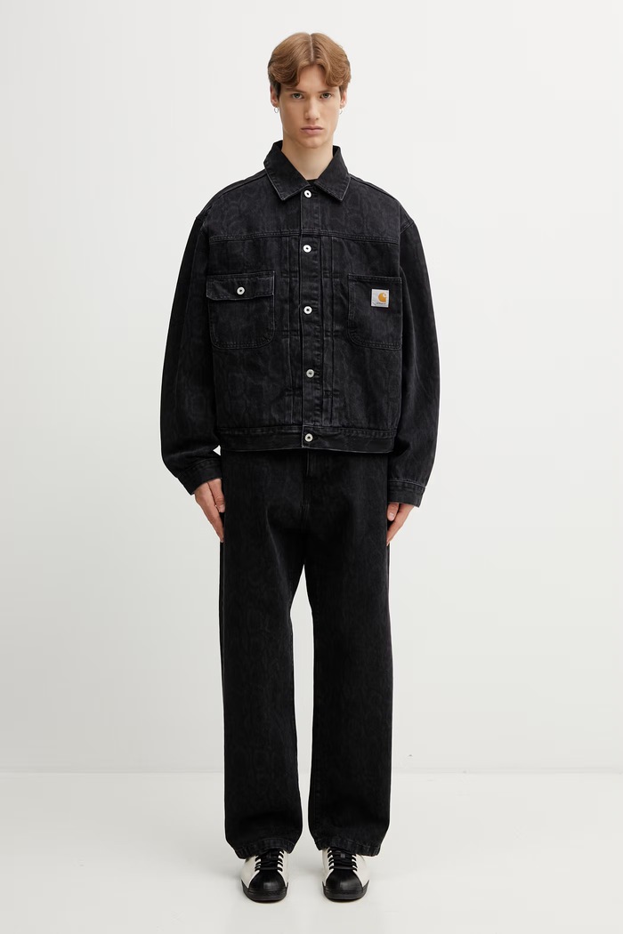 Carhartt WIP Belmar Jacket jachetă din denim pentru bărbați I036586.3R260