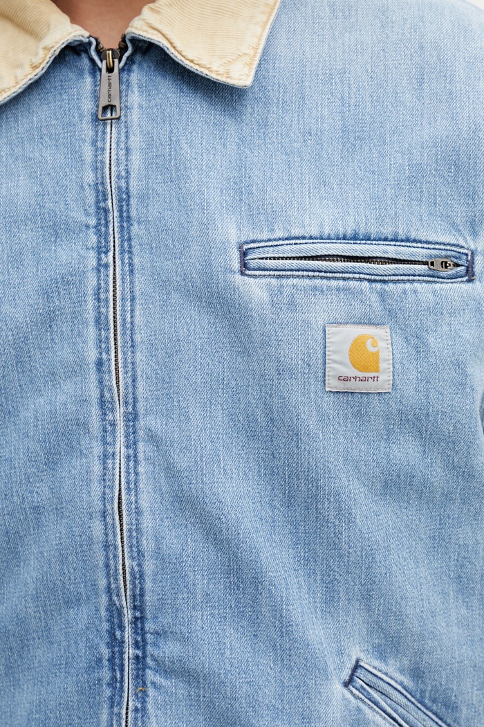Carhartt WIP OG Detroit Jacket přechodová bunda džínová pánská modrá I036593.2XNUR