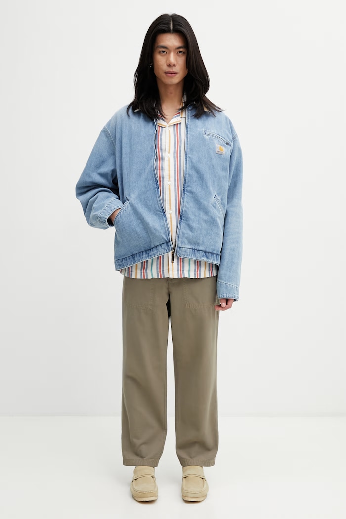 Carhartt WIP OG Detroit Jacket přechodová bunda džínová pánská I036593.2XNUR