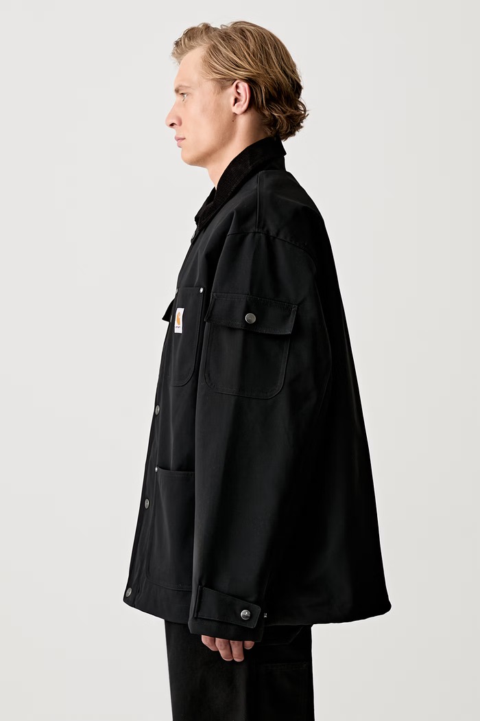 Carhartt WIP Clapton Jacket kurtka przejściowa męska I036944.00EXX czarny SS26