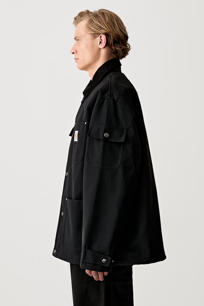 Carhartt WIP Clapton Jacket kurtka przejściowa męska I036944.00EXX czarny SS26