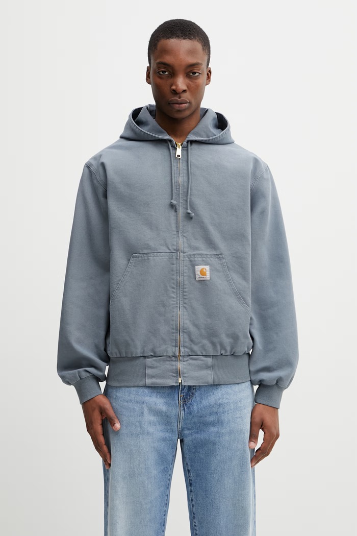 Carhartt WIP OG Active Jacket přechodová bunda bavlněná pánská modrá I034820.3IT4O
