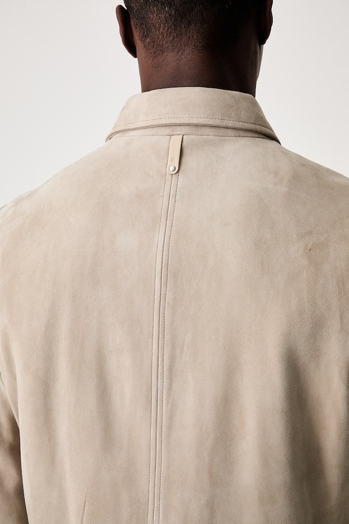 Mackage krótka kurtka męska zamszowa GIOVANNI.SU