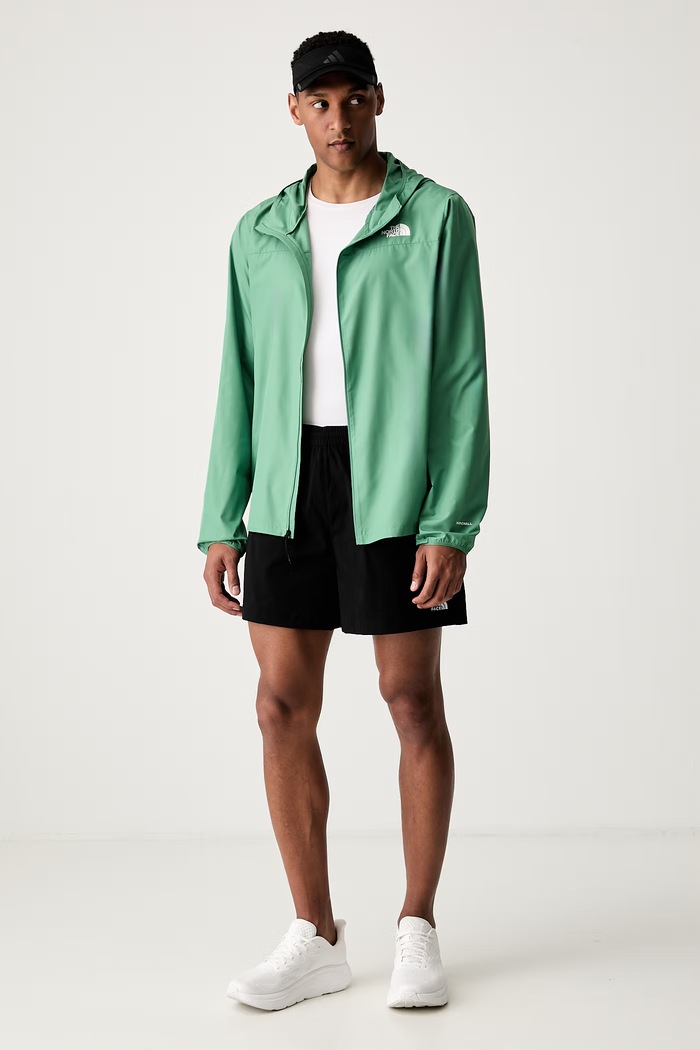 The North Face kurtka sportowa FONTANALES WIND JACKET NF0A8FYAG571 zielony SS26