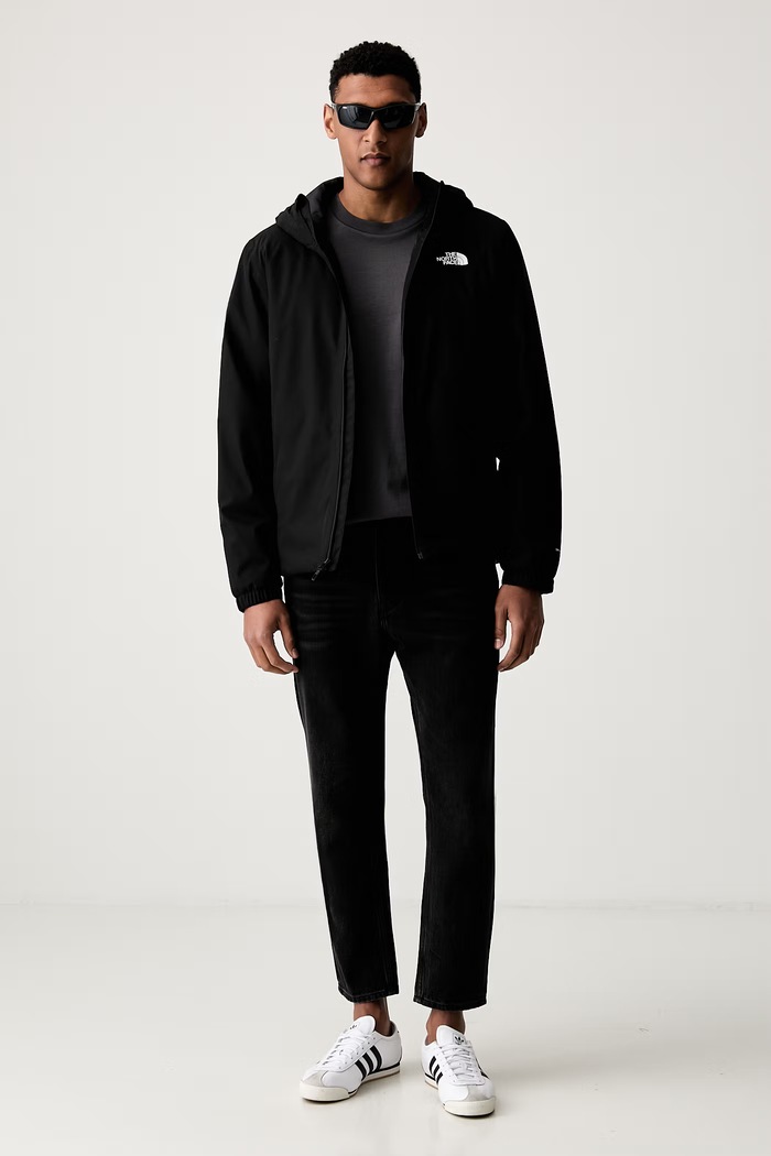 The North Face krótka kurtka męska QUEST NF0A8G0TJK31 czarny SS26