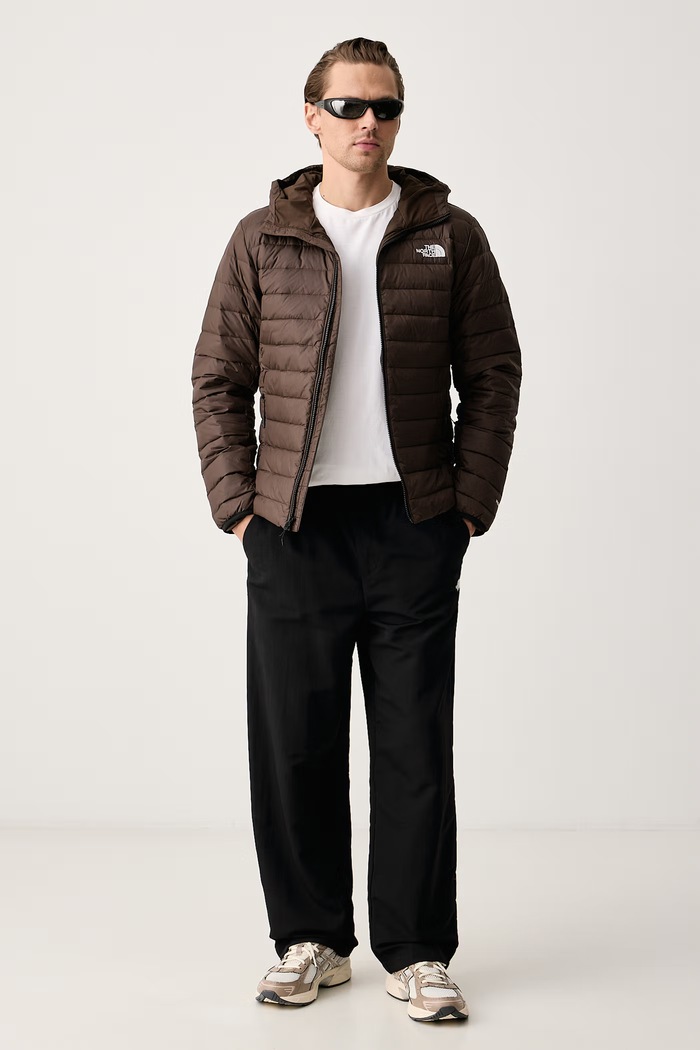 The North Face Puhovka moška Classic Down NF0A8D1TNMF1 rjava SS26