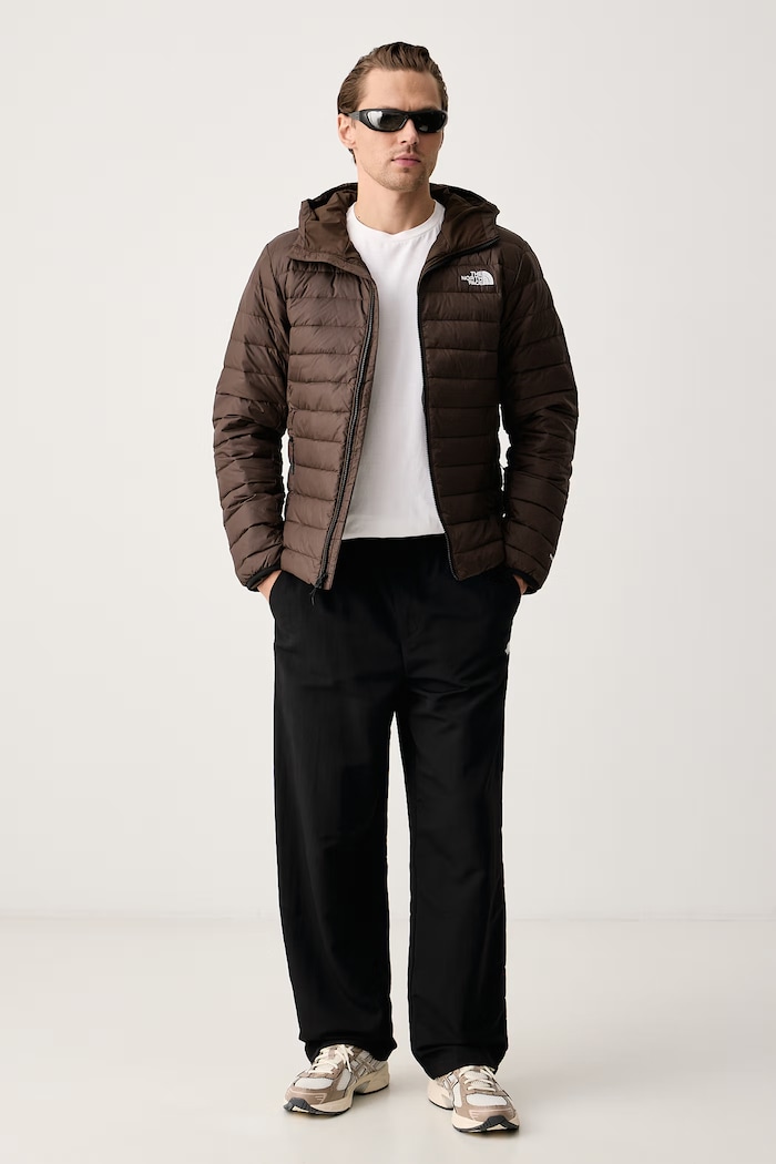 The North Face Puhovka moška Classic Down NF0A8D1TNMF1 rjava SS26