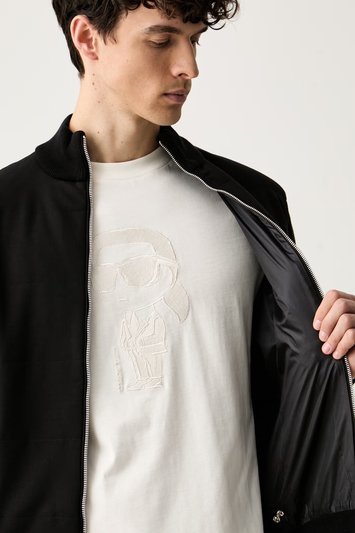 Karl Lagerfeld bunda pánska s bavlnou 561398.655030