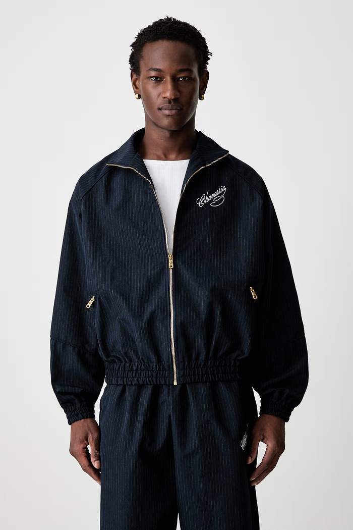 Willy Chavarria RUFF RIDER short jacket Men's navy WCJKT0066