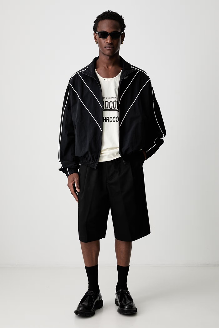 Willy Chavarria BAD BOY short jacket Men's WCJKT0068 black SS26