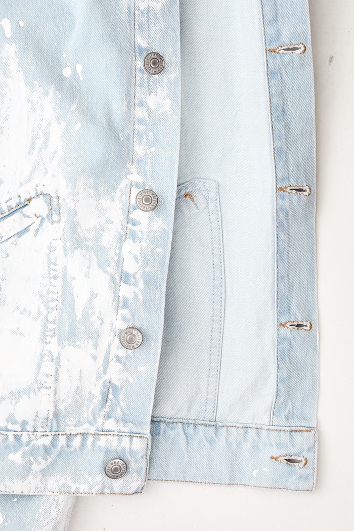 MM6 Maison Margiela kurtka jeansowa męska SH2AM0065.M30055