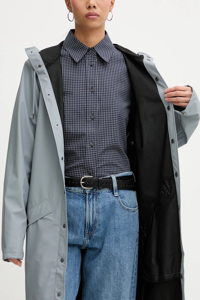 Nepromokavá bunda Rains 12020 Long Jacket W3 12020.147