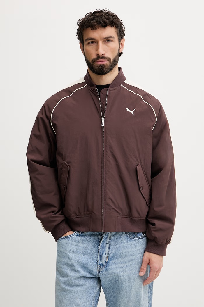 Puma bomber dzseki 635022 barna SS26