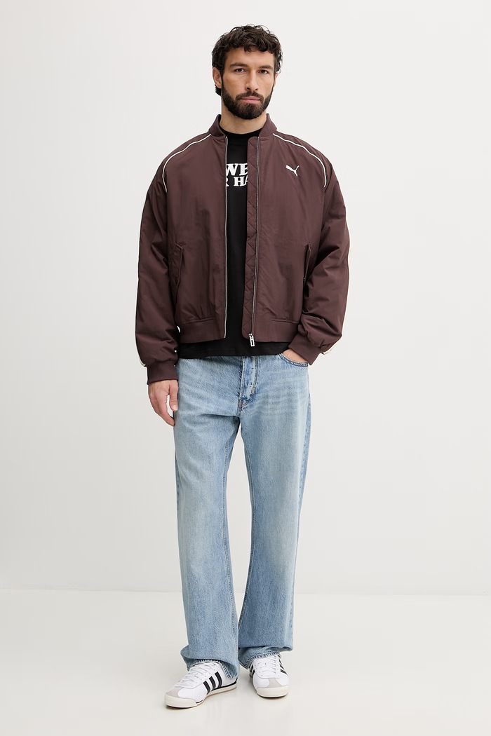 Puma bomber dzseki 635022 barna