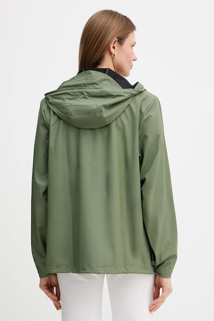 Nepremokavá bunda Rains 12210 Pocket Jacket W3 12210.145 zelená