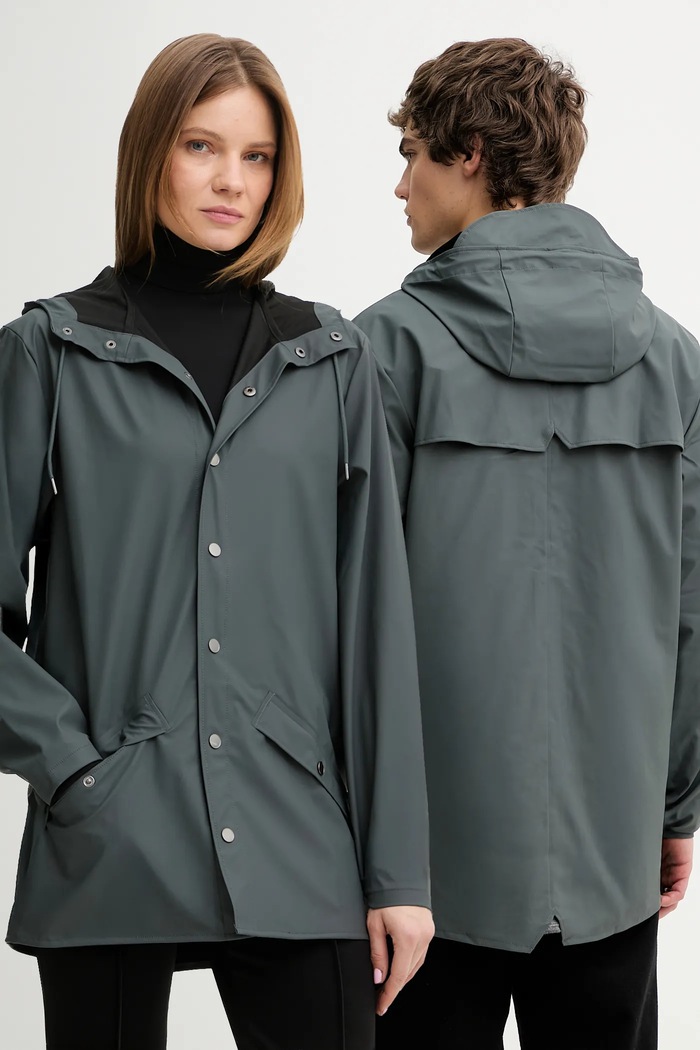 Jakna Rains 12010 Jacket W3 Drugo siva 12010.153