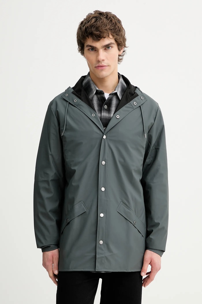 Jakna Rains 12010 Jacket W3 siva 12010.153