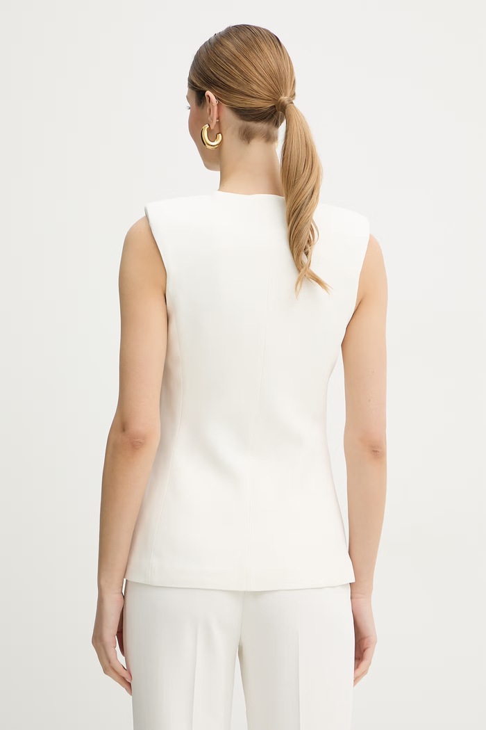 Îmbrăcăminte Marciano by Guess vestă pentru femei, cu vâscoză GRETHA G6GN09.W1864 bej