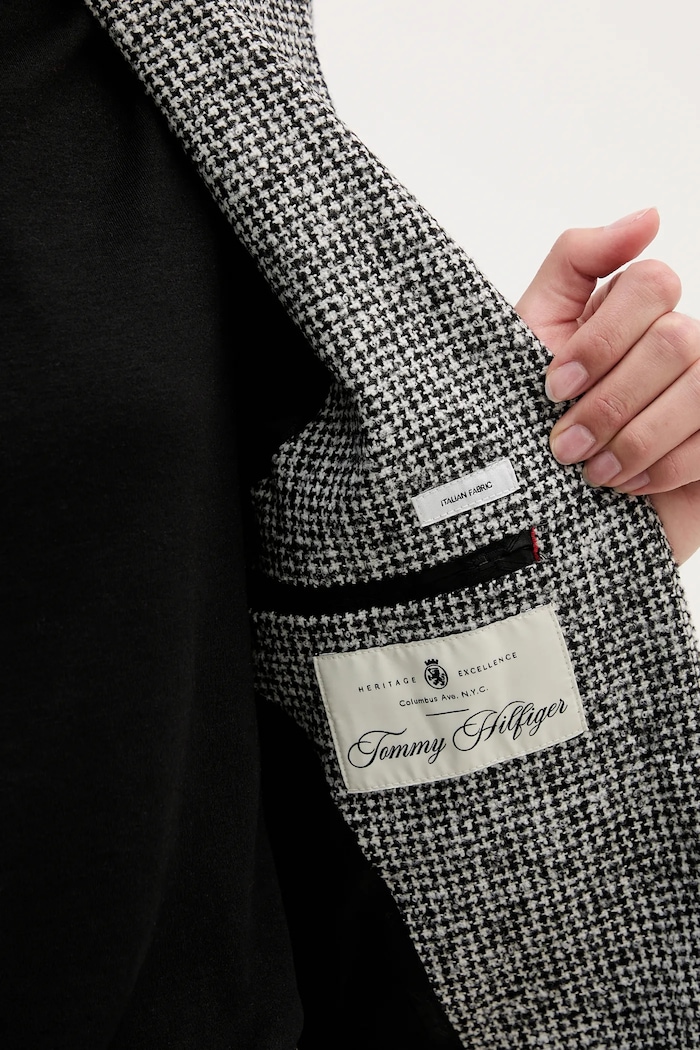 Σακάκι με προσθήκη μάλλινου υφάσματος Tommy Hilfiger WW0WW48786