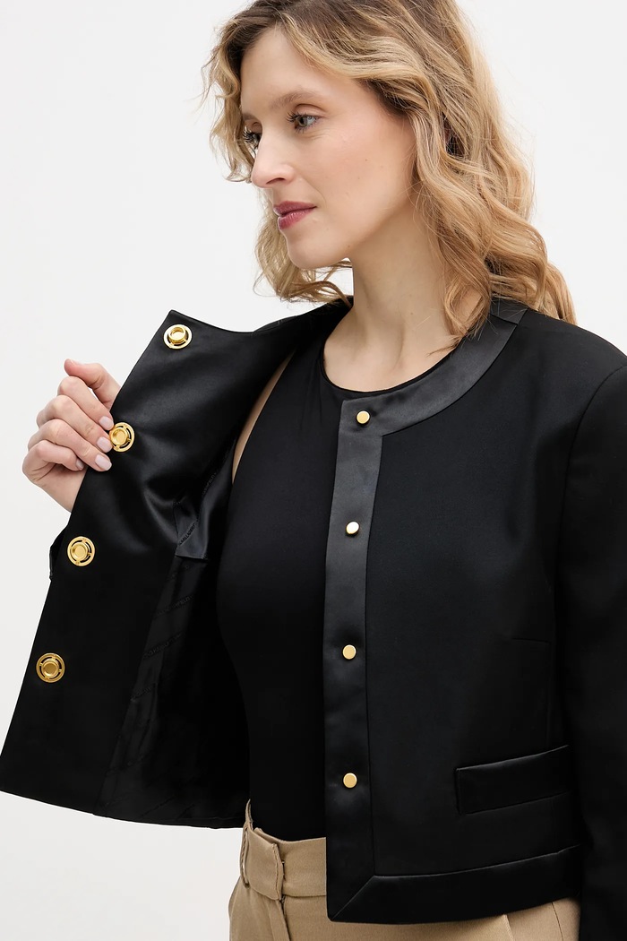 Sako s prímesou vlny Karl Lagerfeld KARL DAILY B1W14038