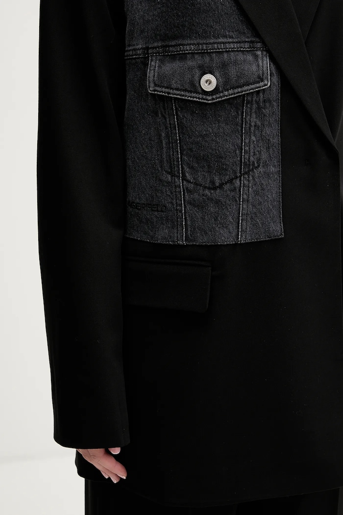 Sako Karl Lagerfeld Jeans B1W14026 čierna