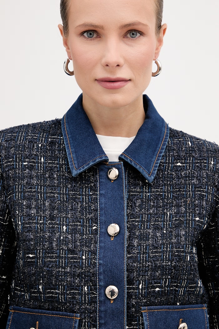 Morgan geacă bleumarin VINCA