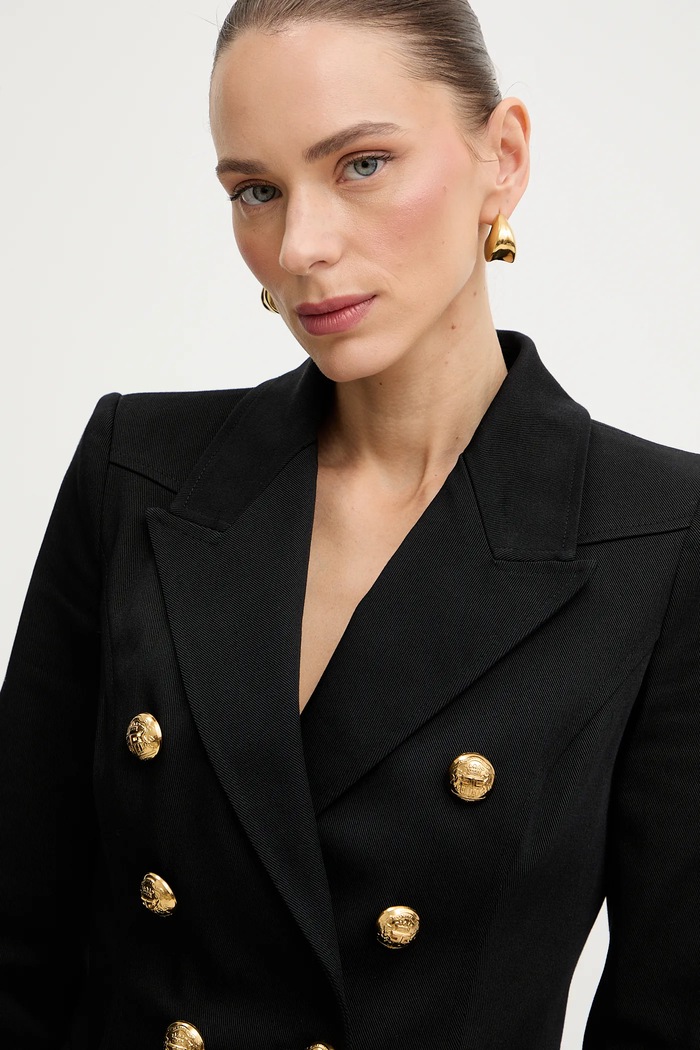 Elisabetta Franchi zakó fekete GI21361E2
