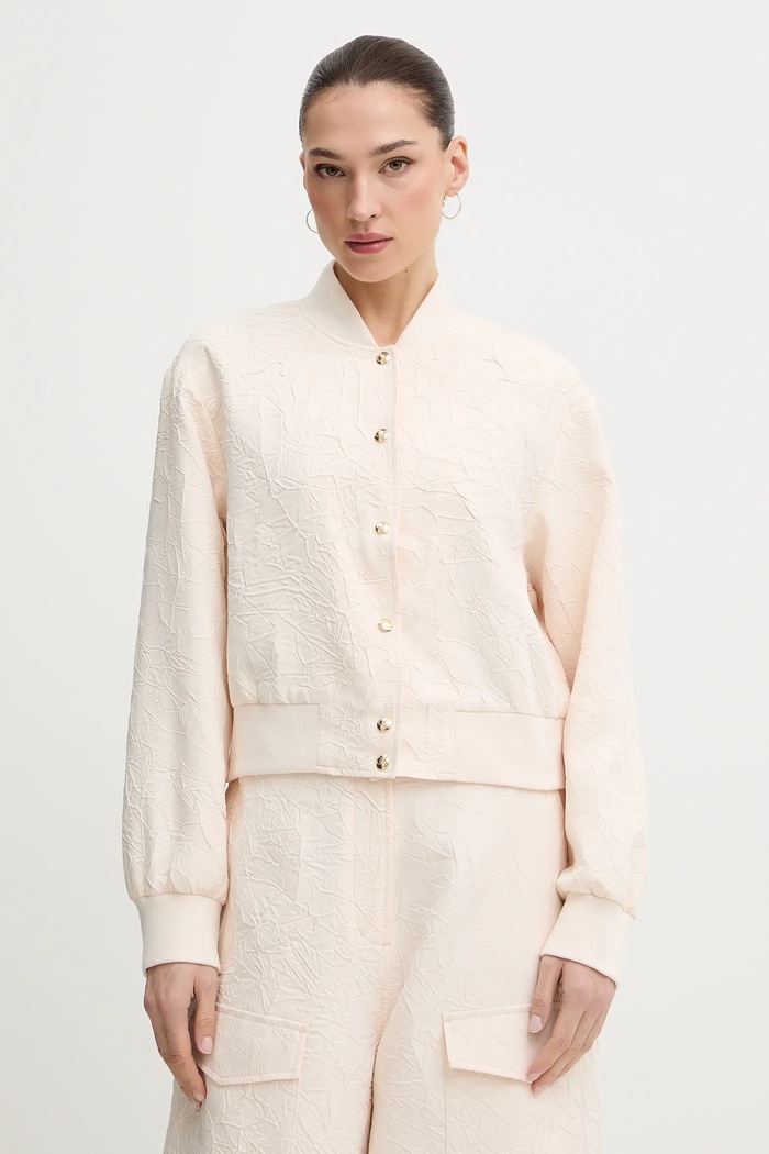 Liu Jo giacca bomber senza beige TA6178.TS118