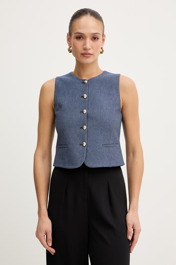 IBlues kamizelka GILET tkanina granatowy 2617911041200
