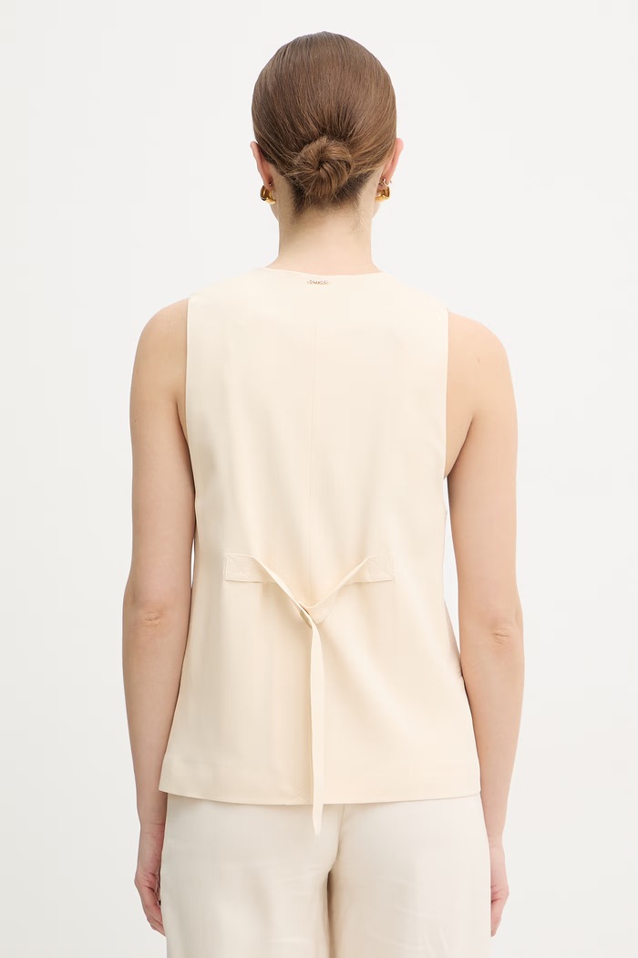 Oblečenie Vesta Twinset 261TP2224 béžová