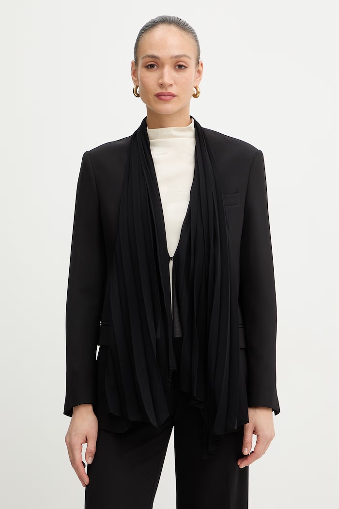 Sako Twinset látka čierna 261TP2192
