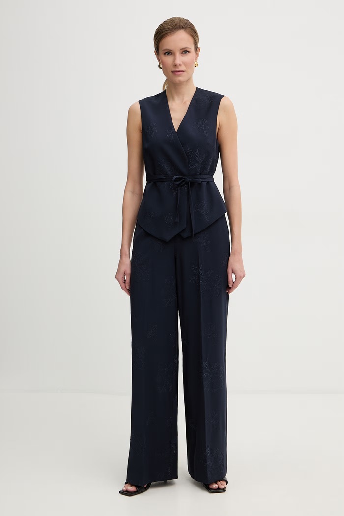 Twinset dámska vesta 261TE2021 tmavomodrá SS26