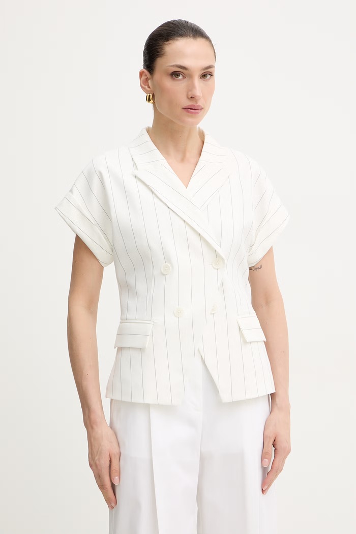 Sako Twinset látka biela 261AP2085