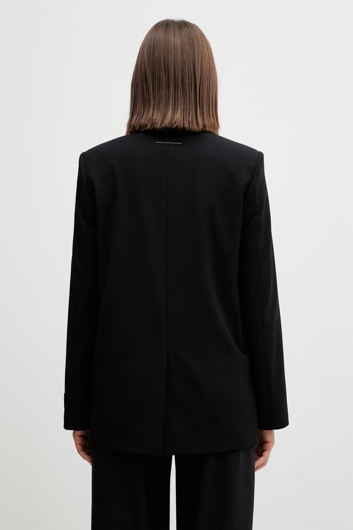 Одяг MM6 Maison Margiela Піджак з додаванням вовни MM6 Maison Margiela S52BN0137.M35153.900 чорний