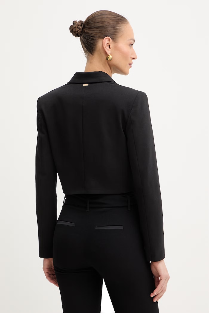 Îmbrăcăminte Fracomina sacou FJ26SJ1002W84201 negru