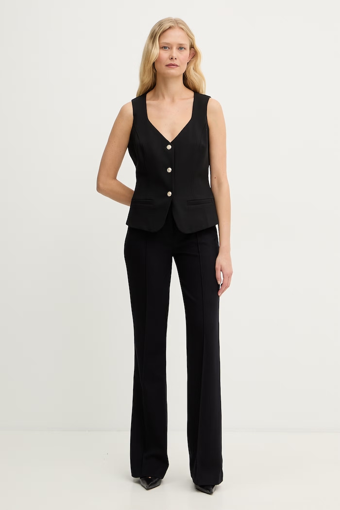 Guess жилет для женщин W6GH49.W1895 чёрный SS26