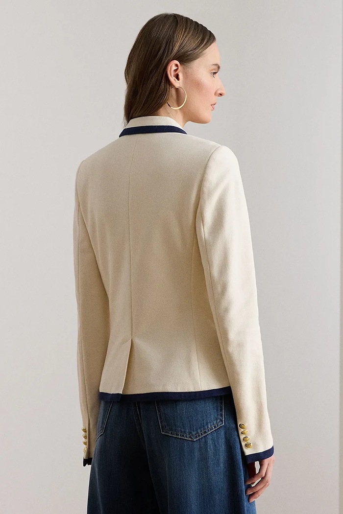 Lauren Ralph Lauren sako dámske bavlnené 200P09081 béžová SS26