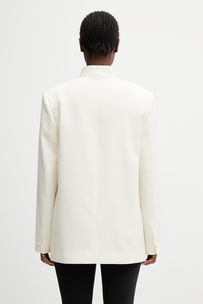 Oblečenie Kenzo Blazer / Gilet dámske vlnené sako FG52VE2839TF béžová