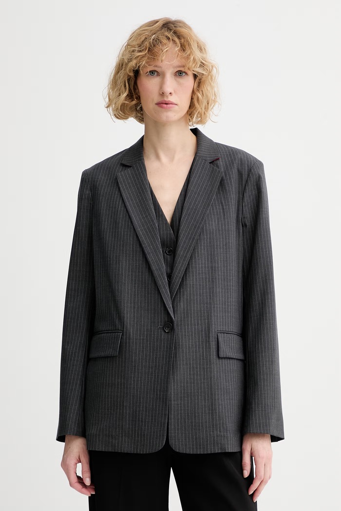 rag & bone za žene s vunom Jennifer siva RA9X25H4MTA