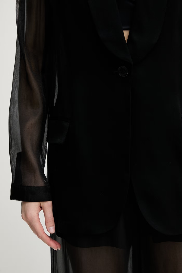 Dámske sako Karl Lagerfeld B2W14012 čierna