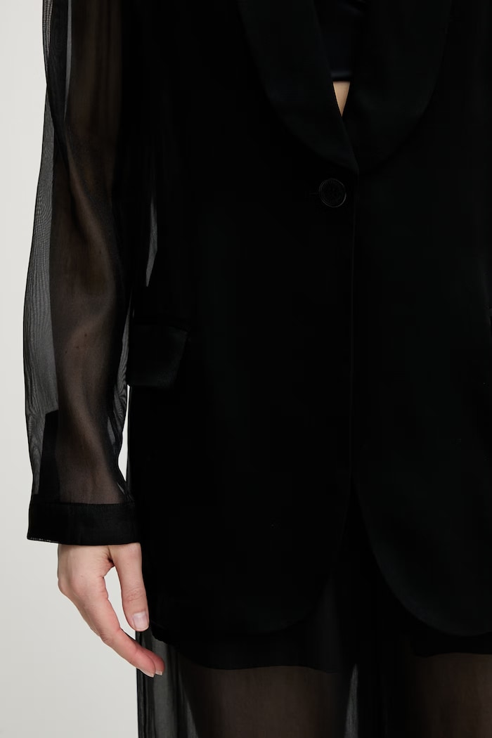 Dámske sako Karl Lagerfeld B2W14012 čierna