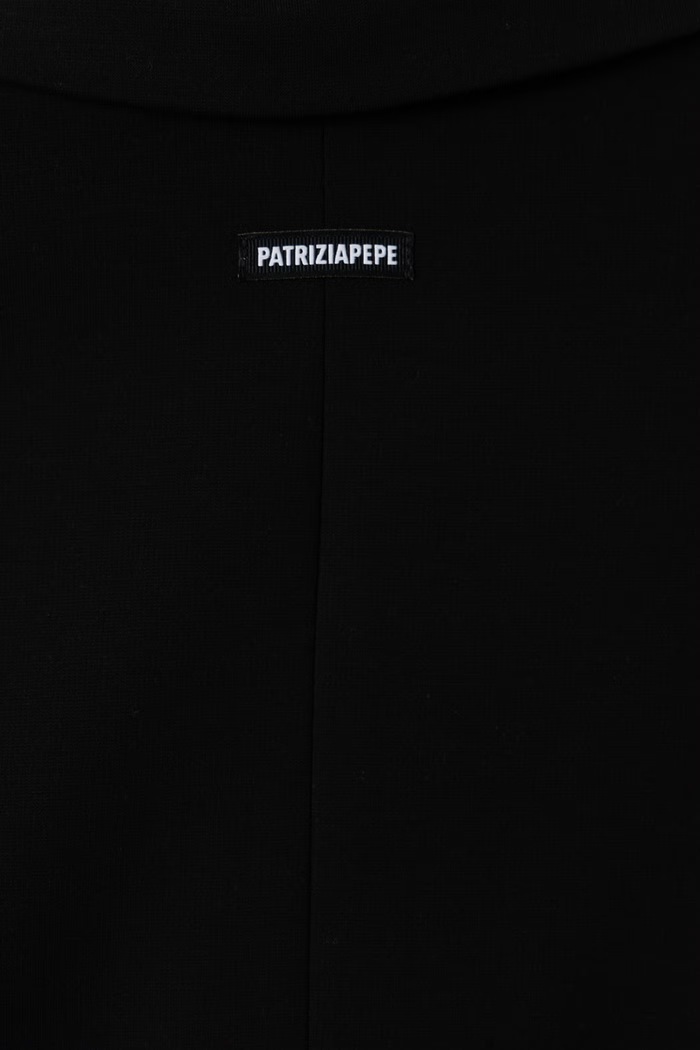 Μονόπετο σακάκι παιδικό με βισκόζη A641 Patrizia Pepe 7S1268 μαύρο