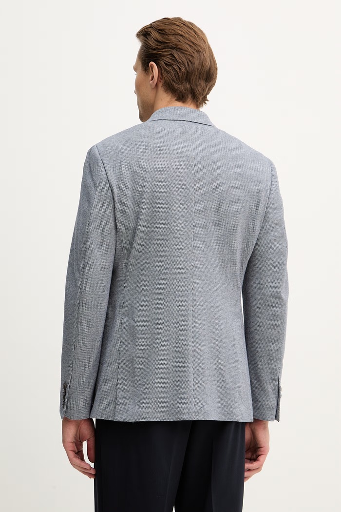 Odzież Hackett London marynarka HM4400083R niebieski