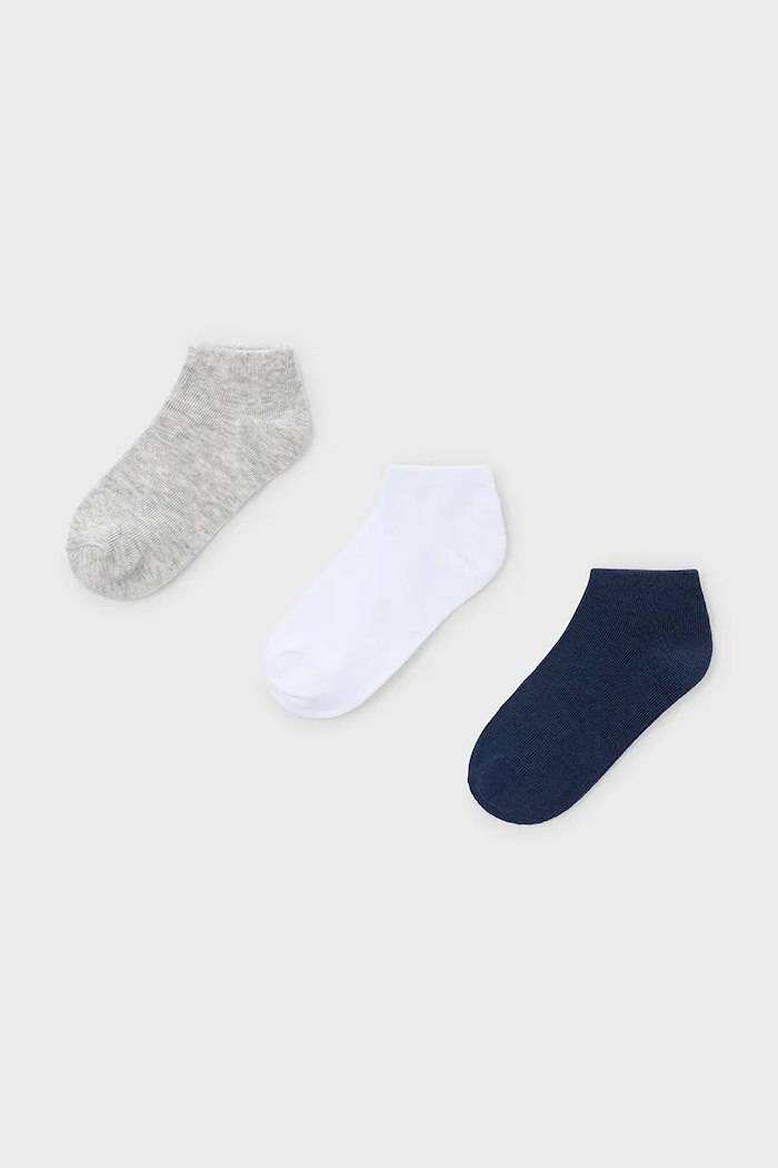 Mayoral șosete copii 3-pack bleumarin 10181.5A.Mini.PPY2