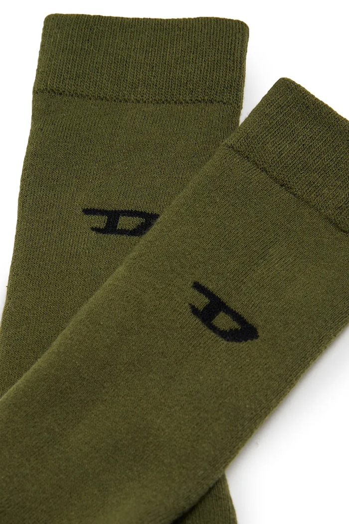 Otroške nogavice z bombažem Diesel ZSENDYBIPACK SOCKS 2-pack J02694.KYA0U bela SS26