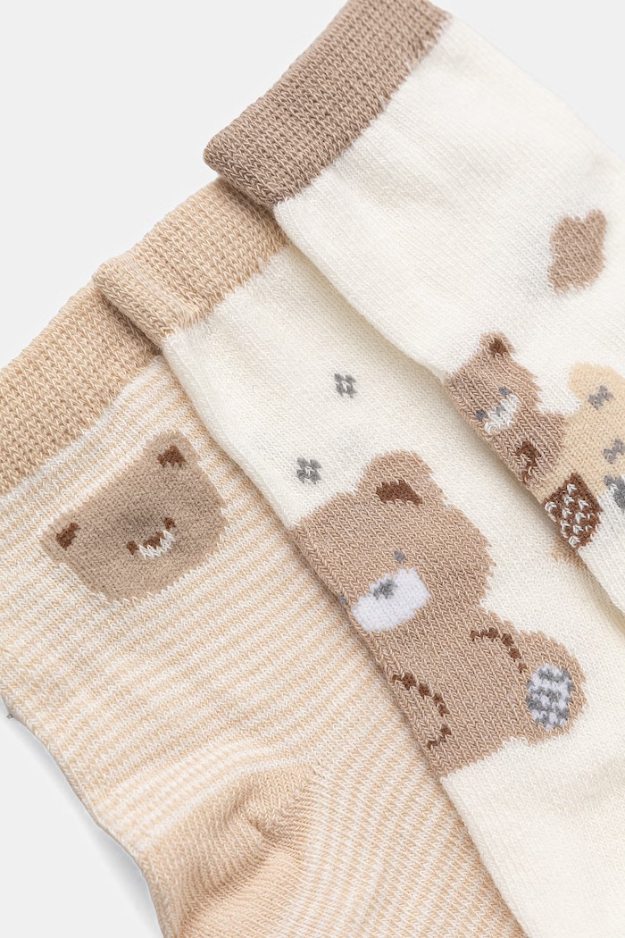Mayoral Newborn șosete copii 4-pack 9049.1E.Newborn.PPY2 maro SS26